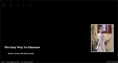 Desktop Screenshot of maxinfashion.com
